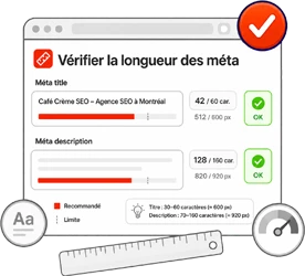 Vérifier la longueur des méta